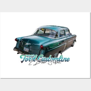 1952 Ford Customline 2 Door Sedan Posters and Art